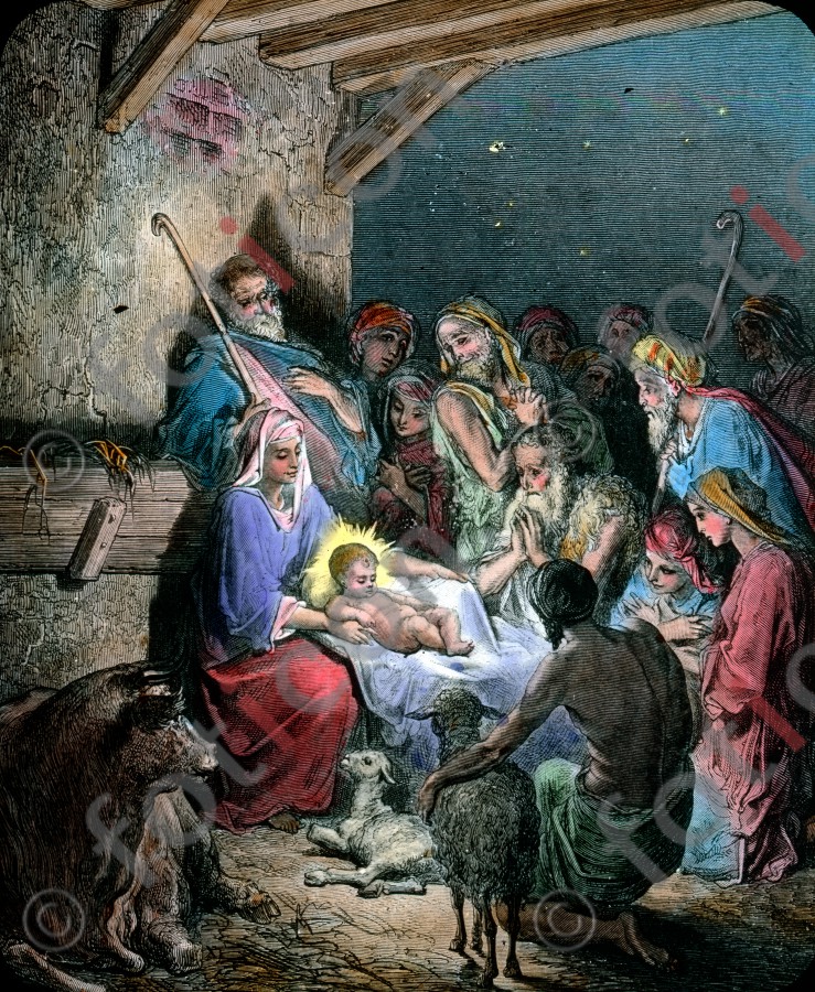 Die Geburt Christi | The Nativity  - Foto simon-101-022.jpg | foticon.de - Bilddatenbank für Motive aus Geschichte und Kultur